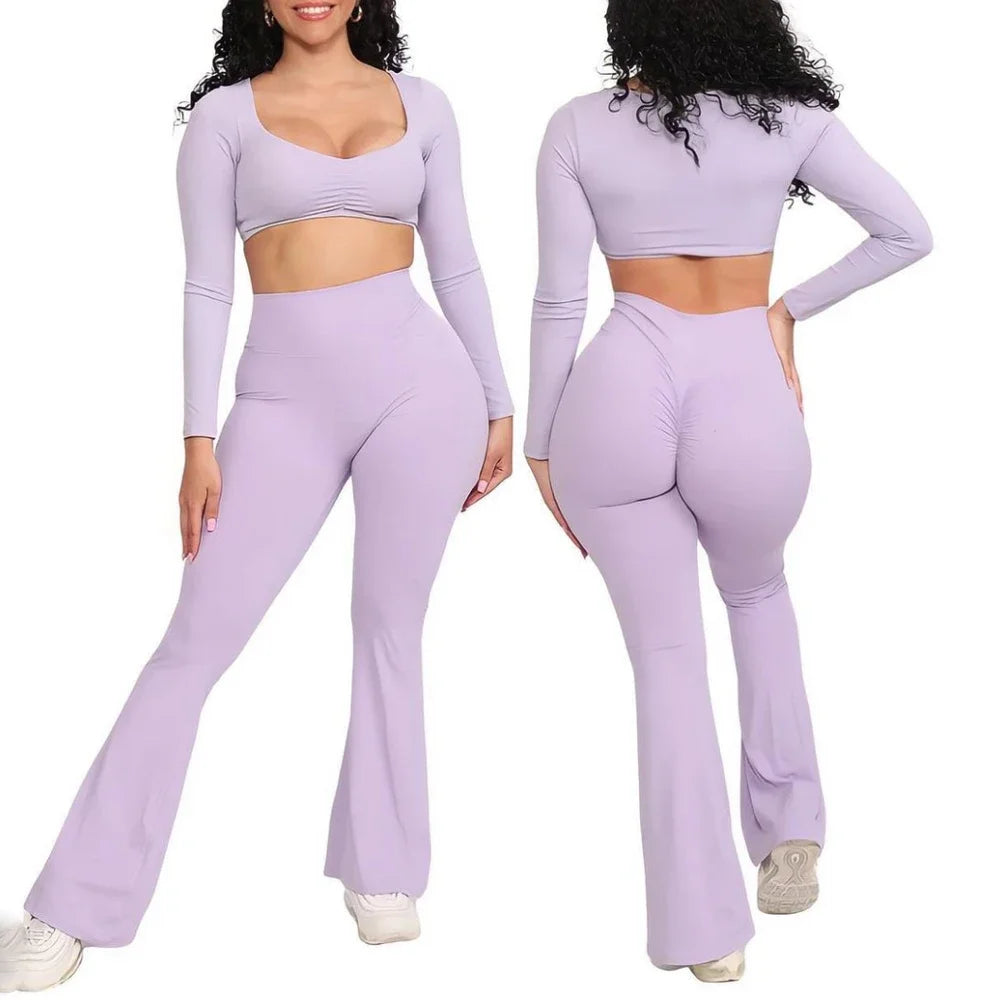 2 Piece Yoga Sets Workout Gym